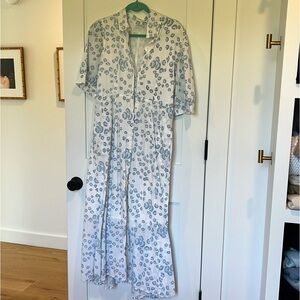 Julia Amory / India Amory short sleeve shirt dress L